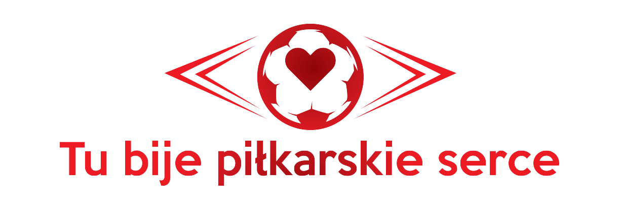Czerwone serce w środku piłki - tu bije piłkarskie serce